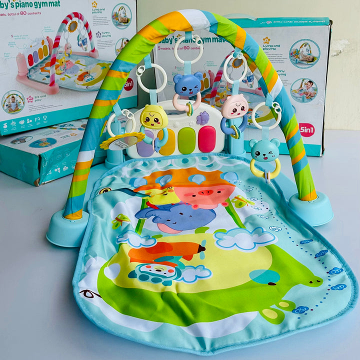 Baby Pedal Piano Rack With Sound Features | 3in1 Gym Rack For Baby - Image 3