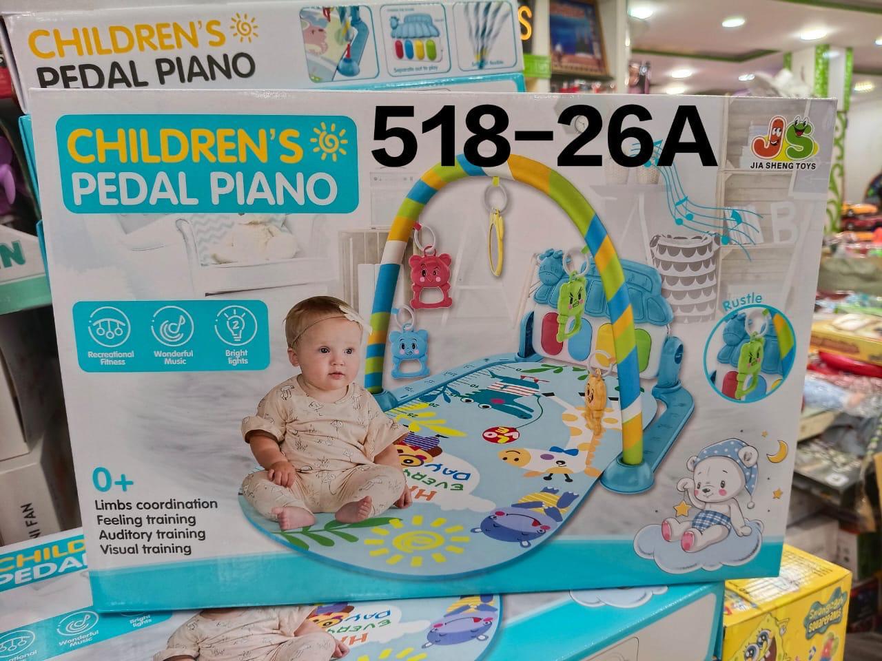 Baby Pedal Piano Rack With Sound Features | 3in1 Gym Rack For Baby - Image 2
