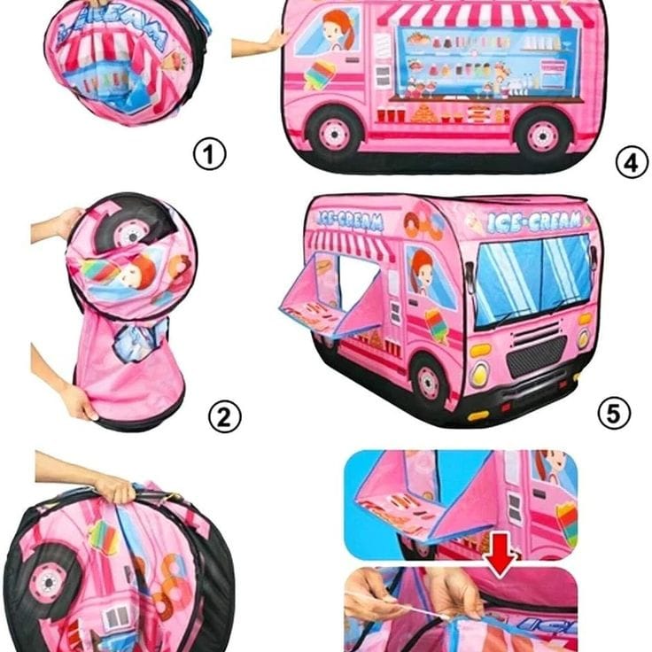 Kids’ Cozy Play Tent – Indoor & Outdoor Children’s Playhouse - Image 3